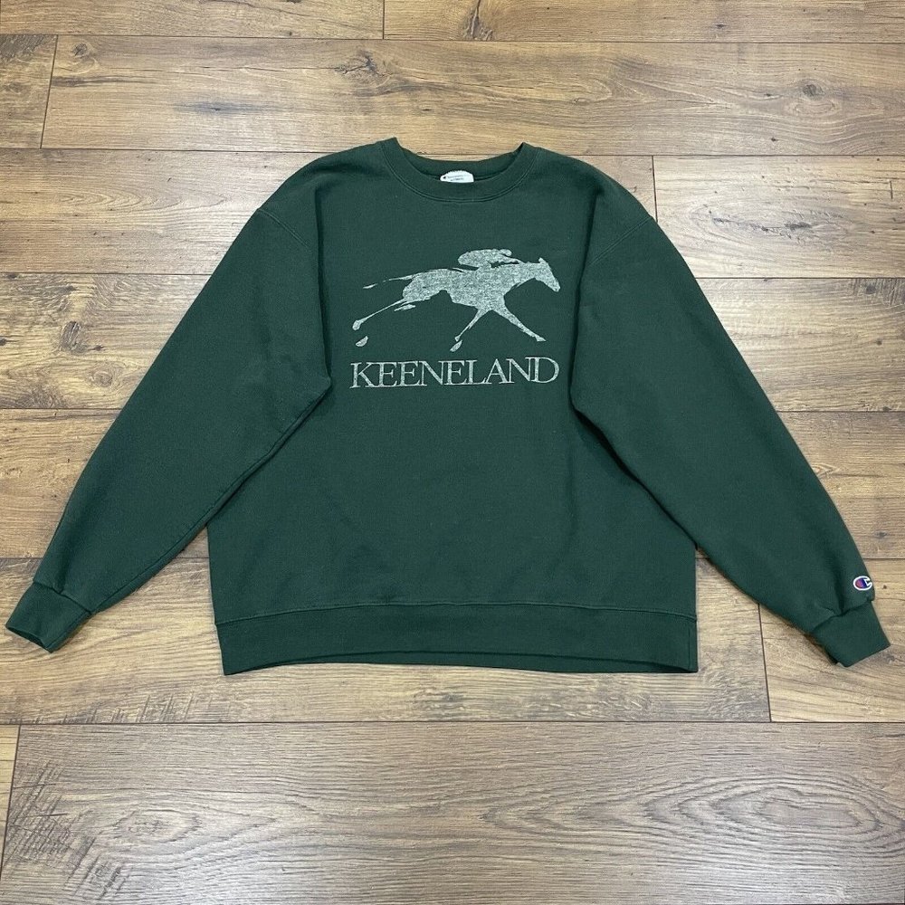 Vintage Keeneland Racing Equestrian Sweatshirt